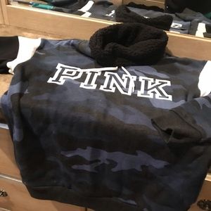 NWT 18 vs Pink Cozy Hoodie xs